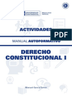 Manual Derecho Constitucional - Actividades