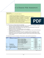 Guide Book Session 1: Introduction To Disaster Risk Assessment