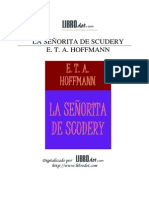 La Señorita de Scudery - Hoffman