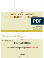 Abdomen Agudo Quirúrgico Infeccioso