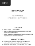 Hematologia Diapos