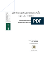 Acciones Educativas de España en El Exterior