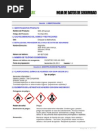 Msds Tintas Penetrantes - Revelador Skd-s2