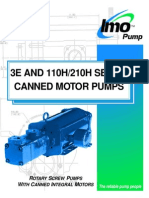 3E AND 110H/210H SERIES Canned Motor Pumps: R S P W C I M