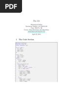 Dsa Lab: 1 The Code Section