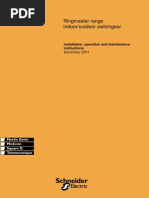 Ringmaster Range Indoor/outdoor Switchgear: Installation, Operation and Maintenance Instructions