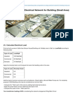 Guideline To Design Electrical Network For Building Small Area