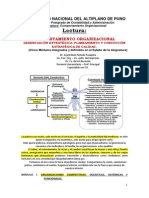 Comportamiento Organizacional Gerenciación Estratégica: Planeamiento y Conducción Estratégica de Calidad.