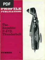 007 - Profile Publications - Aircraft - Republic P 47D Thunderbolt