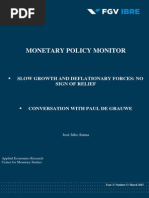 Monetary Policy Monitor - 032015