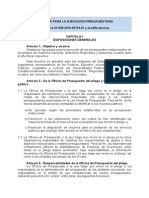 Directiva de Ejecucion Presupuestal