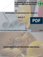 Aula 7 - Equipamentos de Proteção Individual