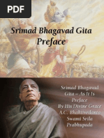 Bhagavad Gita As It Is Preface