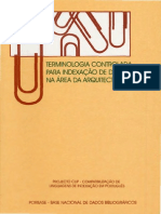 Terminologia Controlada para Indexaçao de Documentos Na Área Da Arquitectura Militar