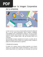 Lineamiento de Imagen Corporativa de Tu Empresa