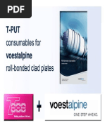 T-PUT Voestalpine Roll-Bonded Clad Plates