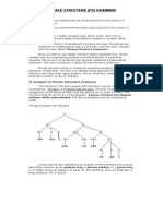 Phrase Structure Grammar