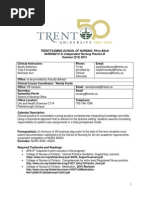 NURS4021 Trent Course Outline