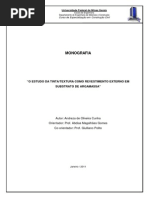 O Estudo Da Tinta Textura Como Revestimento Externo em Substrato de Argamassa PDF