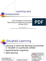 Situated Learning & Assessment