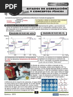 Estados de Agregacion Molecular de La Materia