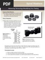 Spiral Washers: Advancing Technology-Simplifying Your Testing