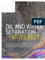 In Depth Oil and Water Separation