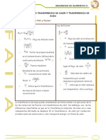 Analogias Entre Transferencia de Calor y Transferencia de Masa