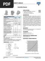 2381 691 90001/Humidity-Sens-E: Vishay Bccomponents