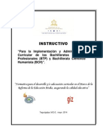 Instructivo Administracion BTP y BCH