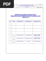 Tableros de Distribución de Planchas Laf v2