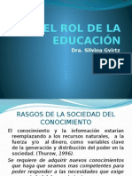 El Rol de La Educación