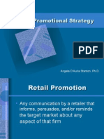 Retail Promotional Strategy