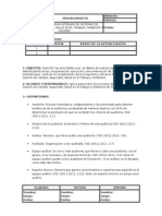 30.1. Procedimiento Auditorias Internas