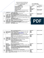 PLANIFICACIÓN 7°A - 2015 Letras Del Terror