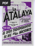 La Atalaya 15 de Abril de 1969