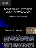 1 Desarrollo Histórico de La Farmacología Clase 1