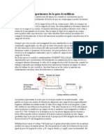 El Experimento de La Gota de Millikan