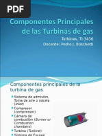 Componentes de Las Turbinas de Gas