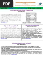 El Costo de La Reestructuración de La Deuda Estatal