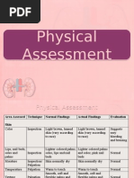 Physical Assessment