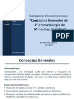 004 Conceptos Generales Hidrometalurgia