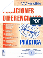 Ecuaciones Diferenciales en La Practica V V Amelkin PDF