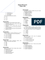 Soal-Soal Kimia 1990