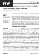 May Et Al 2012 LG and The Newborn Brain