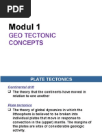 Geotectonic Concepts