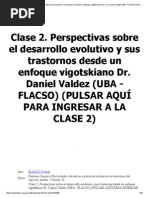 Clase 2. - em - Perspectivas Sobre El Desarrollo Evolutivo y Sus Trastornos Desde Un Enfoque Vigotskiano - em - DR PDF