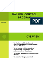 Malaria Control Program