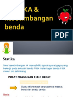 3-Statika & Kesetimbangan