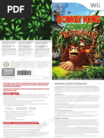 Wii Donkey Kong Country Returns